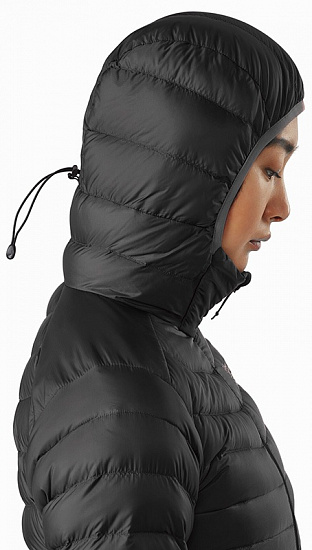 Куртка женская Arcteryx Cerium LT Hoody Black - Фото 3 большая