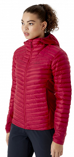 Куртка женская Rab Cirrus Flex 2.0 Hoody Ruby - Фото 4 большая
