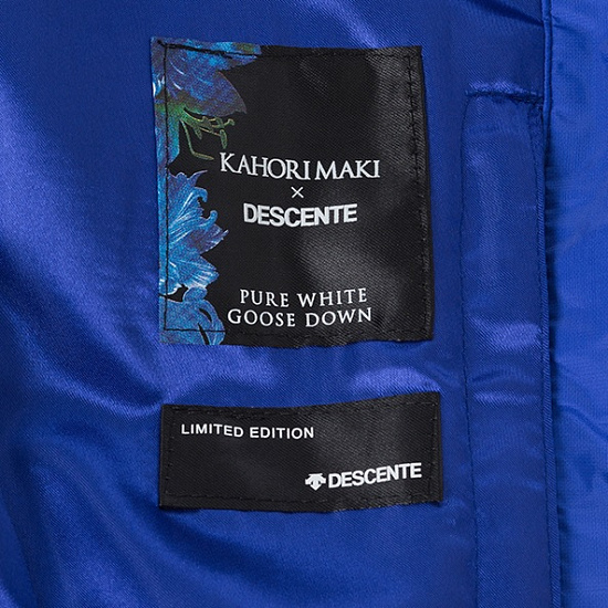 Куртка женская Descente Lynca Black Floral Print - Фото 6 большая