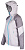 Куртка женская Montura Vertigo Hybrid Hooded Quiet Grey/Turquoise - Фото 4 малая