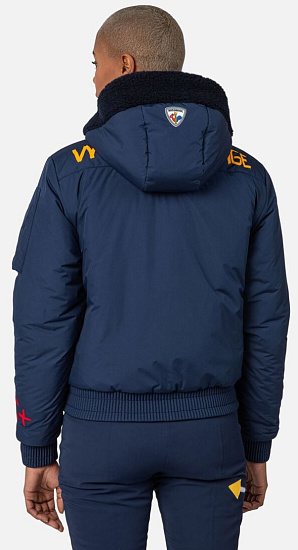 Куртка женская Rossignol JCC Yeti Cosmic Blue - Фото 2 большая