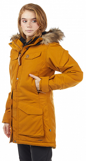 Куртка женская Fjallraven Nuuk Parka Acorn - Фото 5 большая