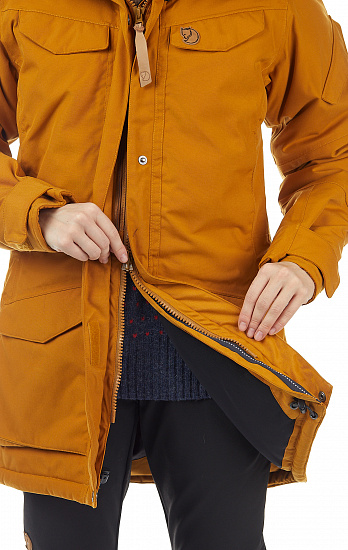 Куртка женская Fjallraven Nuuk Parka Acorn - Фото 12 большая