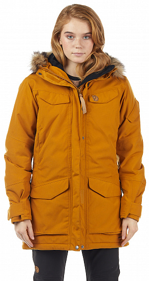 Куртка женская Fjallraven Nuuk Parka Acorn - Фото 4 большая
