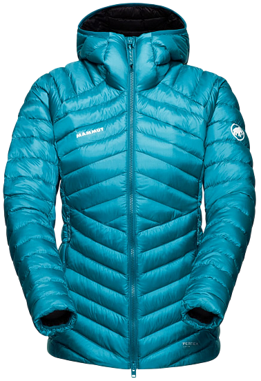 Куртка женская Mammut Broad Peak In Hd Deep Teal/Black - Фото 1 большая