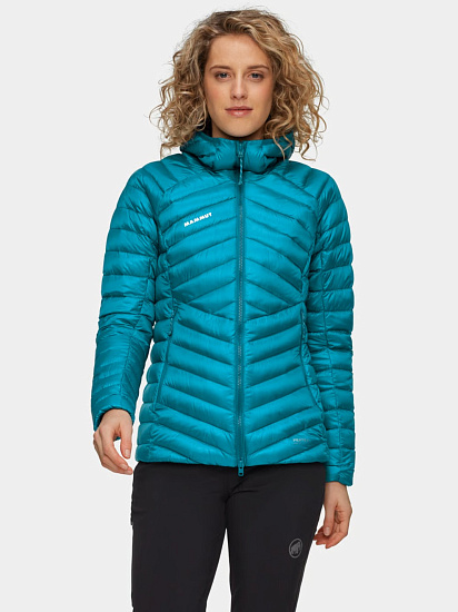 Куртка женская Mammut Broad Peak In Hd Deep Teal/Black - Фото 3 большая