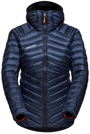 Куртка женская Mammut Broad Peak In Hd Marine/Black - Фото 1 большая