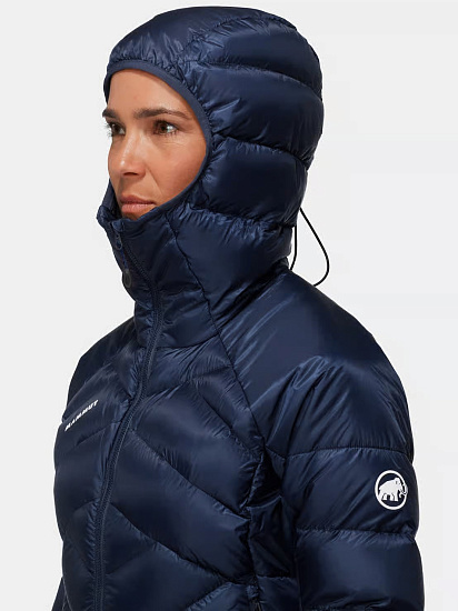 Куртка женская Mammut Taiss In Hd Marine/Black - Фото 7 большая