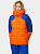 Куртка женская Mammut Eiger Nordwand Advanced Down In Hd Eiger Orange/Eiger Blue - Фото 3 малая