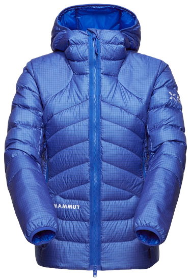 Куртка женская Mammut Eiger Nordwand Light Down In Hd Eiger Blue - Фото 1 большая