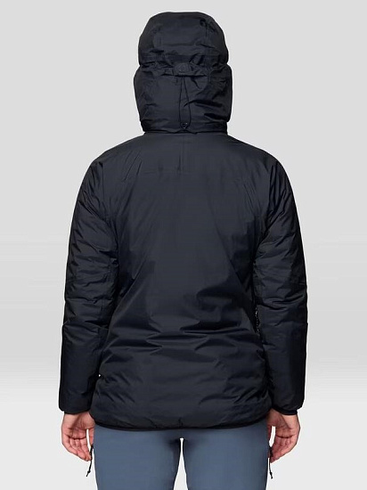 Куртка женская Mountain Hardwear Storm Whisperer Insulated Black - Фото 5 большая
