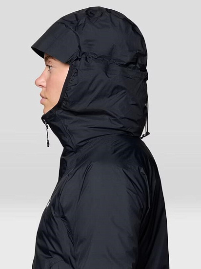 Куртка женская Mountain Hardwear Storm Whisperer Insulated Black - Фото 10 большая