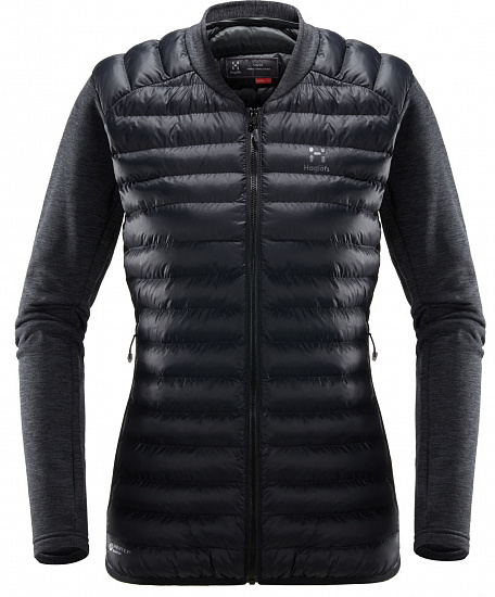 Куртка женская Haglofs Mimic Hybrid True Black/Magnetite - Фото 1 большая