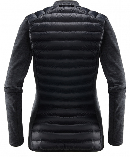 Куртка женская Haglofs Mimic Hybrid True Black/Magnetite - Фото 2 большая