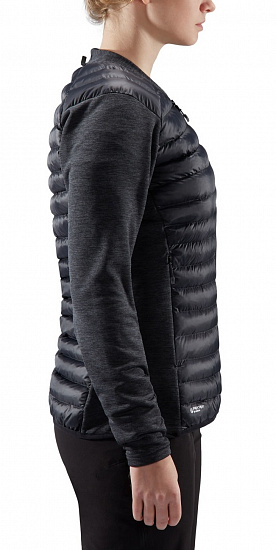 Куртка женская Haglofs Mimic Hybrid True Black/Magnetite - Фото 4 большая