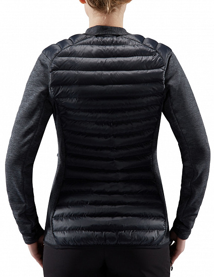Куртка женская Haglofs Mimic Hybrid True Black/Magnetite - Фото 6 большая