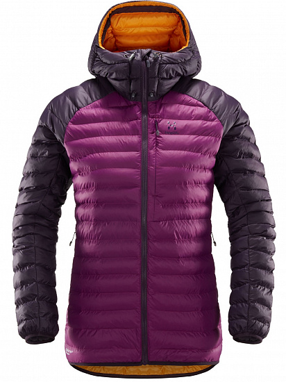 Куртка женская Haglofs Essens Mimic Hood Lilac/Acai Berry - Фото 1 большая