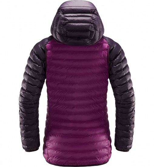 Куртка женская Haglofs Essens Mimic Hood Lilac/Acai Berry - Фото 2 большая