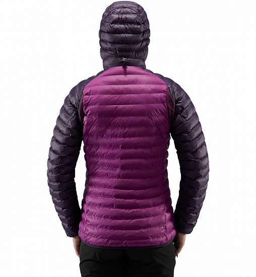 Куртка женская Haglofs Essens Mimic Hood Lilac/Acai Berry - Фото 5 большая
