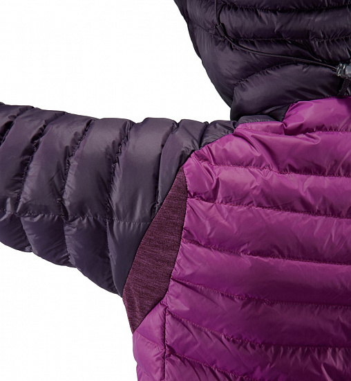Куртка женская Haglofs Essens Mimic Hood Lilac/Acai Berry - Фото 6 большая