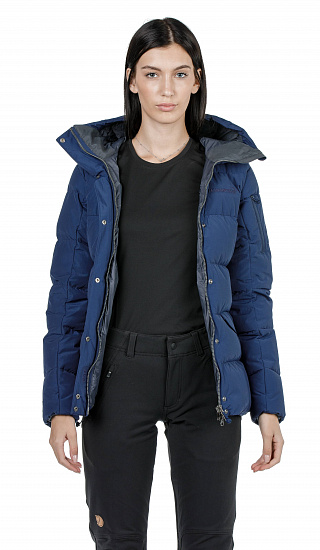 Куртка женская Norrona Roldal Down750 Indigo Night - Фото 7 большая