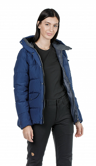 Куртка женская Norrona Roldal Down750 Indigo Night - Фото 8 большая