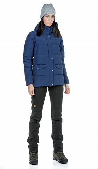 Куртка женская Norrona Roldal Down750 Indigo Night - Фото 9 большая