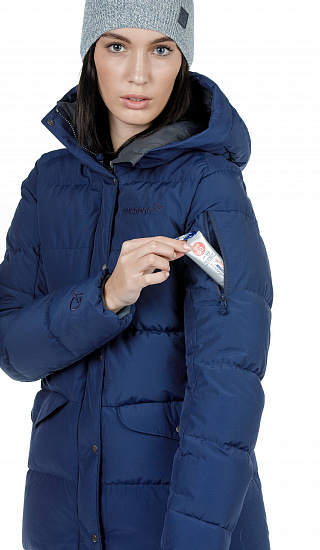 Куртка женская Norrona Roldal Down750 Indigo Night - Фото 13 большая