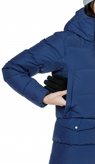 Куртка женская Norrona Roldal Down750 Indigo Night - Фото 16 большая