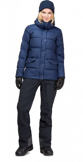 Куртка женская Norrona Roldal Down750 Indigo Night - Фото 3 большая