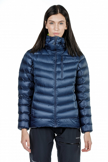 Куртка женская Norrona Lyngen Down850 Hood Indigo Night - Фото 7 большая