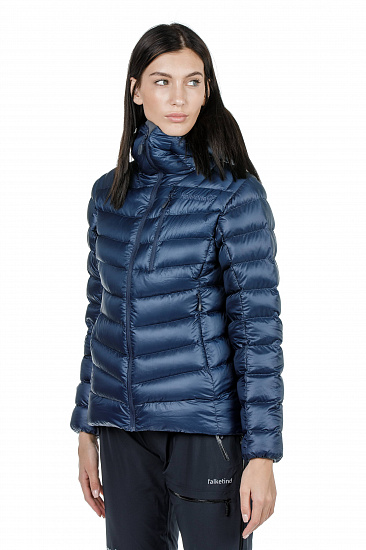 Куртка женская Norrona Lyngen Down850 Hood Indigo Night - Фото 9 большая