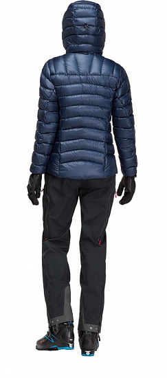 Куртка женская Norrona Lyngen Down850 Hood Indigo Night - Фото 3 большая