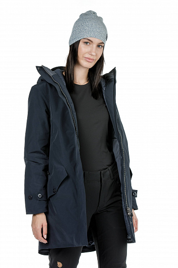 Куртка женская Norrona Oslo Gore-Tex Insulated Parka Caviar - Фото 10 большая