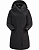 Пальто женское Arcteryx Osanna Coat Black - Фото 1 малая
