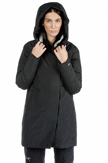 Пальто женское Arcteryx Osanna Coat Black - Фото 6 большая