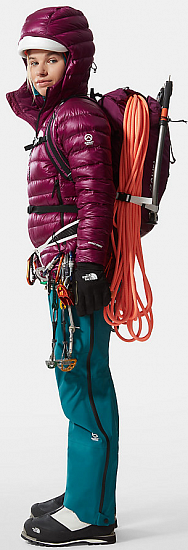 Куртка женская The North Face Summit Down Pamplona Purple - Фото 6 большая