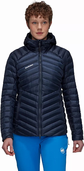 Куртка женская Mammut Broad Peak IN Hooded Marine/Black - Фото 2 большая