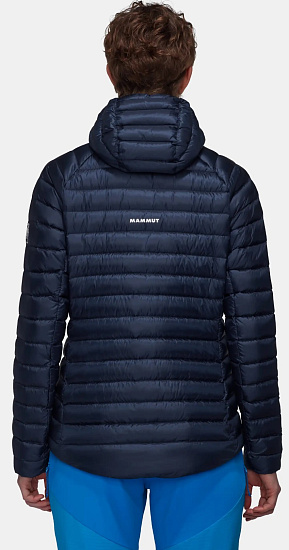 Куртка женская Mammut Broad Peak IN Hooded Marine/Black - Фото 4 большая