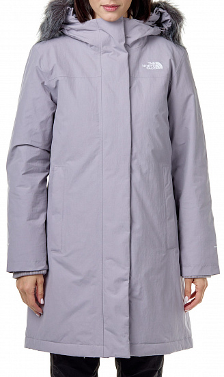 Парка женская The North Face Arctic Minimal Grey - Фото 1 большая