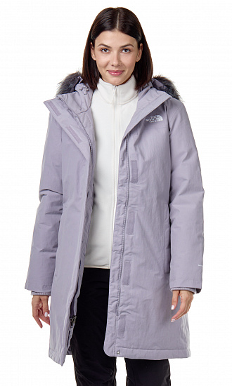 Парка женская The North Face Arctic Minimal Grey - Фото 2 большая