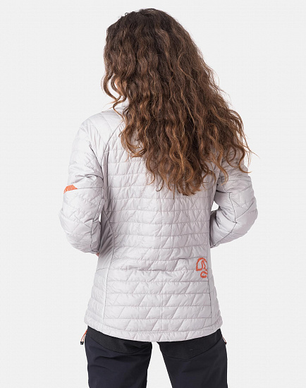Куртка женская Ternua Protech Sharpu Pearl Grey - Фото 5 большая