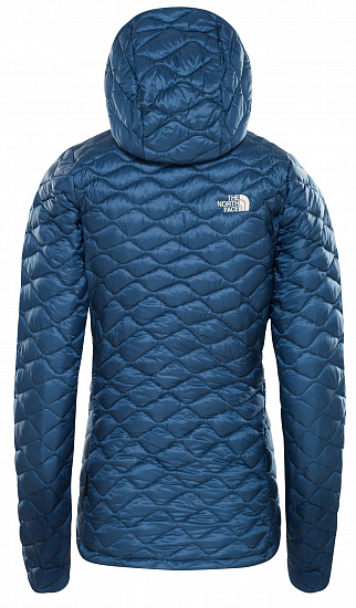 Куртка женская The North Face Thermoball Hoody Blue Wing Teal - Фото 2 большая
