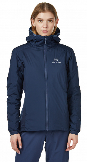 Куртка женская Arcteryx Atom Lt Hoody Kingfisher - Фото 3 большая