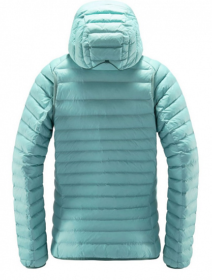 Куртка женская Haglofs Essens Mimic Hood Glacier Green - Фото 2 большая