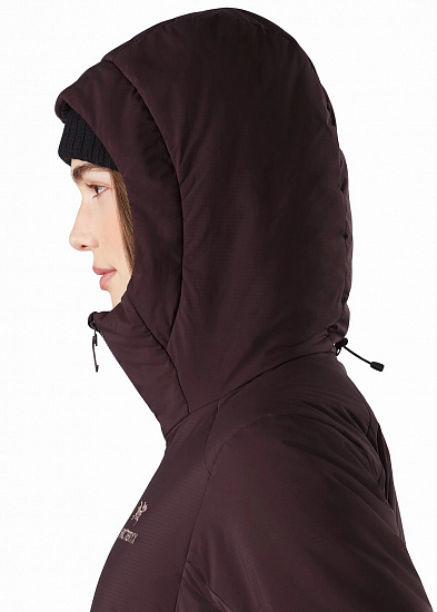 Куртка женская Arcteryx Atom AR Hoody Phantasm - Фото 4 большая