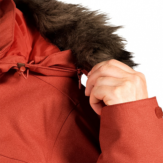 Куртка женская Jack Wolfskin NOVA SCOTIA II TEXAPORE Light Pepper - Фото 4 большая