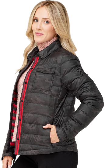 Куртка женская Krimson Klover Annie Long Camo - Фото 3 большая