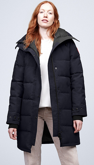 Куртка женская Canada Goose Shelburne Navy - Фото 5 большая