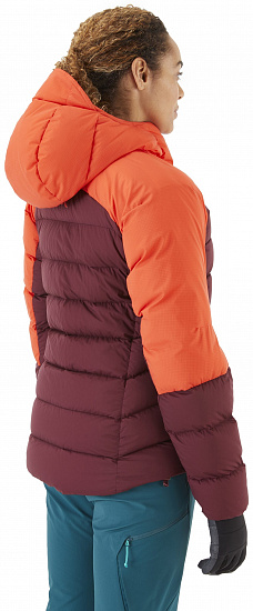Куртка женская Rab Infinity Alpine Red Grapefruit/Deep Heather - Фото 4 большая